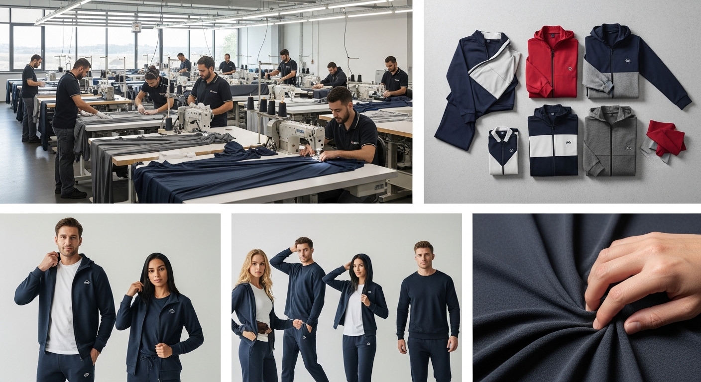 Eşofman üretim kapasitesi